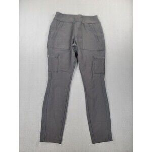 Athleta Hybrid Cargo Pants Womens‎ Small Black Stretch Utility Pockets 27 Inseam